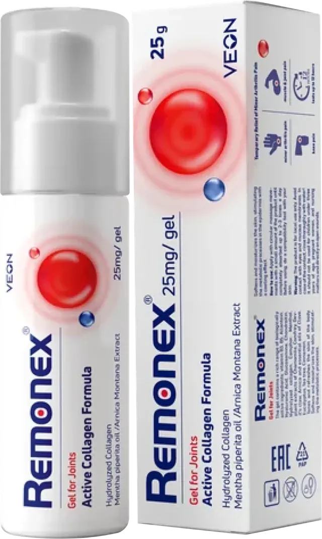 Remonex gel na klouby 25 g v lahvičce s pumpičkou